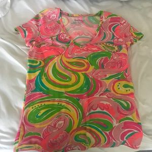 Colorful Lily Pulitzer T-shirt